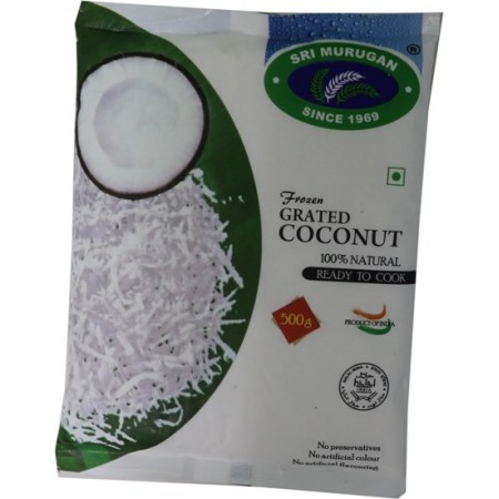 **SM FROZEN GRATED COCONUT-500GM